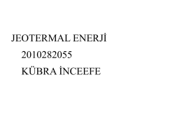 jeotermal enerji nedir?
