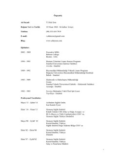Ufuk Eren Özgeçmiş - Türkay Ufuk Eren