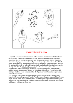 &Ccedil;OCUK &Ccedil;İZİMLERİ VE ZEKA 4 yaşındaki &ccedil;ocuğunuzun bir sanat