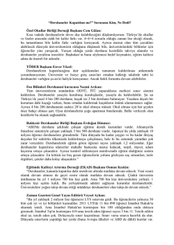 “Dershaneler Kapatılsın mı?” Sorusuna Kim, Ne Dedi? Özel Okullar