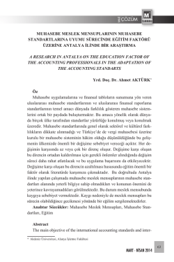 &Ccedil;&Ouml;Z&Uuml;M - İstanbul Serbest Muhasebeci Mali M&uuml;şavirler Odası