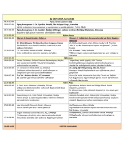 Paintistanbul 2014 Kongre Programi
