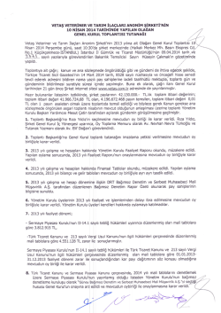 genel kurul toplantısı tutanağı (pdf - 1001 kb)