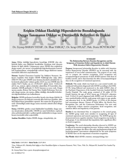 Dosya Y&uuml;kle - T&uuml;rk Psikiyatri Dergisi