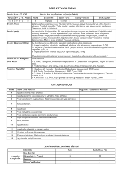 CE 379T Yapi Isletmesi ve Santiye Teknigiİndir