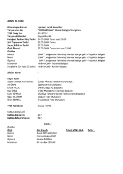 Uptown İncek Konutları Yarışmanın Adı
