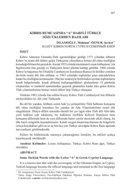 İSLAMOĞLU, Mahmut-&Ouml;ZNUR, Şevket-KIBRIS