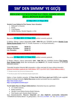 16 EKİM 2009 tarihlerinde T&Uuml;RMOB İş Bankası Dikmen Ankara