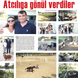 Gerek yarış at&ccedil;ılığı dahilinde yetiştiricilik ger rekse sportif