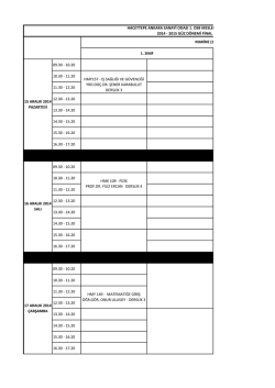 Untitled - Hacettepe Meslek Y&uuml;ksekokulu