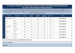 kto karatay &uuml;niversitesi m&uuml;hendislik fak&uuml;ltesi elektrik