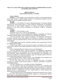 Meyve ve Asma Fidanı ile &Uuml;retim Materyallerinde Bitki Sağlığı