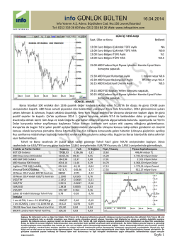 info G&Uuml;NL&Uuml;K B&Uuml;LTEN 16.04.2014