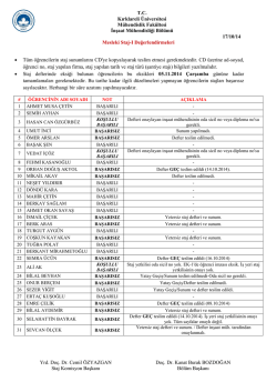 T.C. Kırklareli &Uuml;niversitesi M&uuml;hendislik Fak&uuml;ltesi İnşaat M&uuml;hendisliği