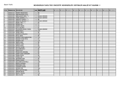 GMD NOTLAR - End&uuml;stri M&uuml;hendisliği B&ouml;l&uuml;m&uuml;