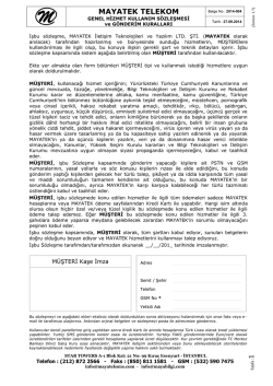 MAYATEK TELEKOM