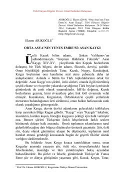 Oku - Bilgeler Zirvesi