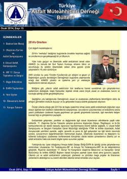 17. ırf d&uuml;nya toplantısı ve sergisi - T&uuml;rkiye Asfalt M&uuml;teahhitleri Derneği