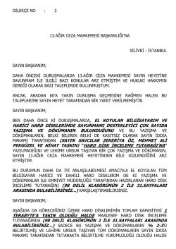 DİLEK&Ccedil;E NO - Derin Strateji