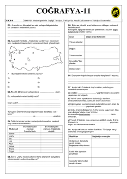 COĞRAFYA-11 - Derscografya