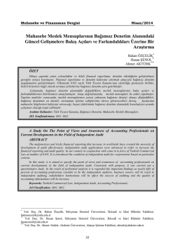 Tam Metin (PDF) - Sayı 64