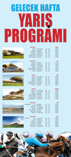 29 Aralık Pazartesi ŞANLIURFA ŞARTLI 3 3 ve Yukarı