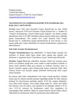 Erdoğan Karahan Yeminli Mali M&uuml;şavir İstanbul Denetim ve YMM