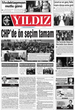 G&uuml;nl&uuml;k Gazetenin Tamamını Okumak İ&ccedil;in TIKLAYIN