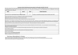 Başvuruların Değerlendirilmesi ve Sonuçları: