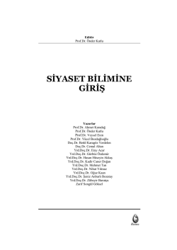 İ&ccedil;indekiler - Lisans Yayıncılık