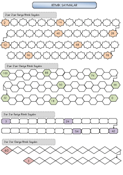 2.Snf Matematik 2-3-4-5-10 ar ritmik sayma etk