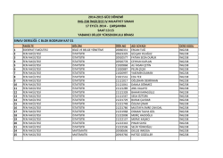 2014-2015 g&uuml;z d&ouml;nemi ıng-238 ingilizce ıv muafiyet sınavı 17 eyl&uuml;l