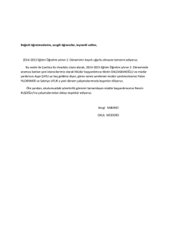 Mesajı Okumak İ&ccedil;in tıklayınız.