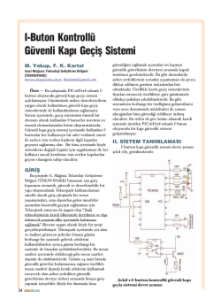 I-Buton Kontroll&uuml; G&uuml;venli Kap&otilde; Ge&ccedil;iş Sistemi