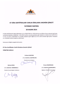 Kura Takvimi - Manisa Kamu Hastaneleri Birliği Genel Sekreterliği