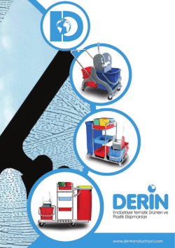 pdf katalog - Derin End&uuml;striyel