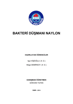 bakteri d&uuml;şmanı naylon