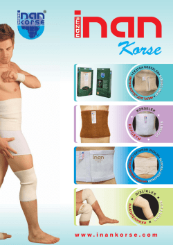 download catalog - İnan Tekstil İnan Tekstil,İnan Korse