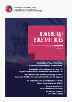 ODA B&Uuml;LTENI BULETINI I OD&Euml;S