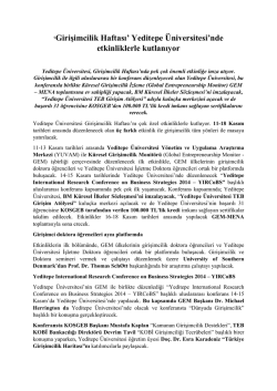 Basın b&uuml;ltenini okumak i&ccedil;in tıklayınız.