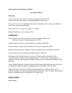 Ayşe Papatya Bucak - Florida Atlantic University