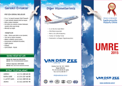 Gerekli Evraklar