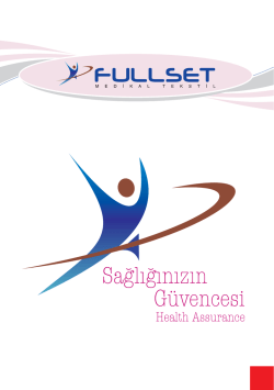 Pdf İndir - Fullset Medikal Tekstil