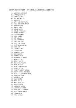 computer society - oy kullanabilecekler listesi
