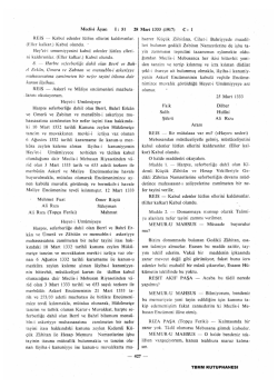 Meclisi Ayan İ : 51 28 Mart 1333 (1917) C : 1 REİS &mdash; Kabul edenler