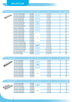 g&uuml;ncel fiyat listesi