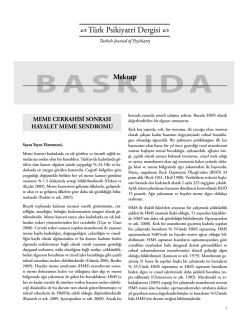 Dosya Y&uuml;kle - T&uuml;rk Psikiyatri Dergisi