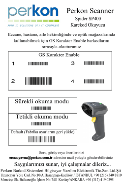 Perkon Scanner