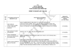 Trafik Denetleme Şube M&uuml;d&uuml;rl&uuml;ğ&uuml;
