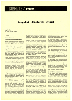 Sosyalist &Uuml;lkelerde Konut